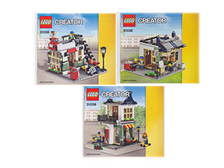 31036-Toy & Grocery Shop - INSTRUCTIONS ONLY Instructions LEGO®