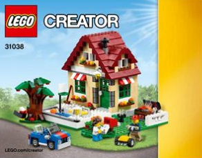 31038-Changing Seasons - INSTRUCTIONS ONLY Instructions LEGO® Slightly Used Book 1
