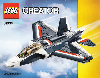 31039-Blue Power Jet - INSTRUCTIONS ONLY Instructions LEGO®
