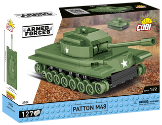 COBI Patton M48 Tank 1:72 Scale: Set #3104 Cobi Kit Cobi Toys