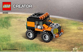 31043-Chopper Transporter - INSTRUCTIONS ONLY Instructions LEGO® Slightly Used Book 2