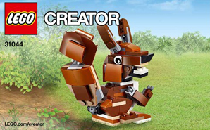 31044-Park Animals - INSTRUCTIONS ONLY Instructions LEGO® Slightly Used Book 2