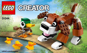 31044-Park Animals - INSTRUCTIONS ONLY Instructions LEGO® Slightly Used Book 1