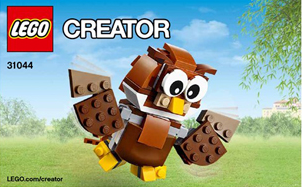 31044-Park Animals - INSTRUCTIONS ONLY Instructions LEGO® Slightly Used Book 3