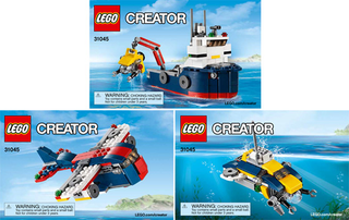 31045-Ocean Explorer - INSTRUCTIONS ONLY Instructions LEGO®