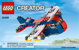 31045-Ocean Explorer - INSTRUCTIONS ONLY Instructions LEGO® Slightly Used Book 2