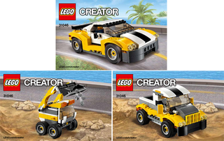 31046-Fast Car - INSTRUCTIONS ONLY Instructions LEGO®