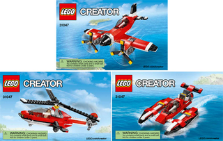 31047-Propeller Plane - INSTRUCTIONS ONLY Instructions LEGO®