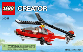 31047-Propeller Plane - INSTRUCTIONS ONLY Instructions LEGO® Slightly Used Book 2
