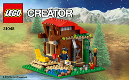 31048-Lakeside Lodge - INSTRUCTIONS ONLY Instructions LEGO® Slightly Used Book 1
