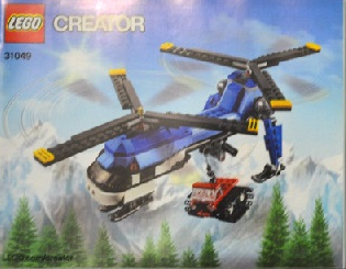 31049-Twin Spin Helicopter - INSTRUCTIONS ONLY Instructions LEGO® Slightly Used Book 1