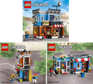 31050-Corner Deli - INSTRUCTIONS ONLY Instructions LEGO®