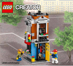 31050-Corner Deli - INSTRUCTIONS ONLY Instructions LEGO® Slightly Used Book 2