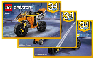 31059-Sunset Street Bike - INSTRUCTIONS ONLY Instructions LEGO®