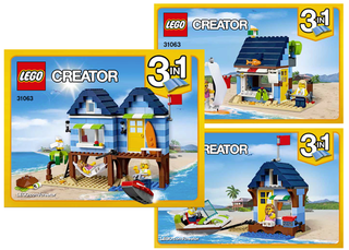 31063-Beachside Vacation - INSTRUCTIONS ONLY Instructions LEGO®