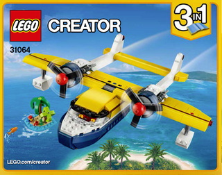 31064-Island Adventures - INSTRUCTIONS ONLY Instructions LEGO® Slightly Used Book 1
