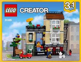 31065-Park Street Townhouse - INSTRUCTIONS ONLY Instructions LEGO® Slightly Used Book 1