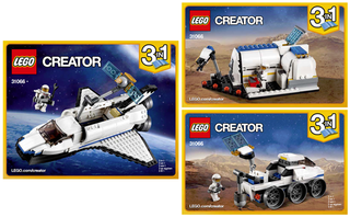 31066-Space Shuttle Explorer - INSTRUCTIONS ONLY Instructions LEGO®