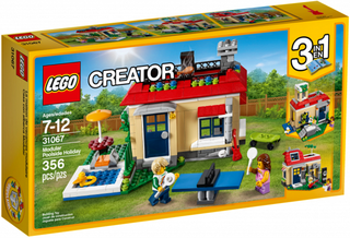31067 - Modular Poolside Holiday - EMPTY BOX ONLY Empty Box LEGO®