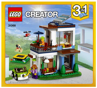 31068-Modular Modern Home - INSTRUCTIONS ONLY Instructions LEGO®