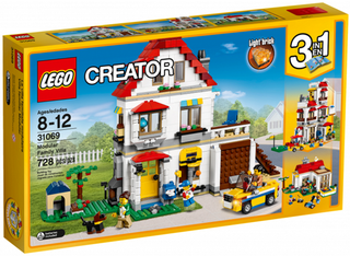 31069 - Modular Family Villa - EMPTY BOX ONLY Empty Box LEGO®
