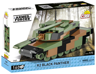 COBI K2 Black Panther Tank 1:72 Scale: Set #3107 Cobi Kit Cobi Toys