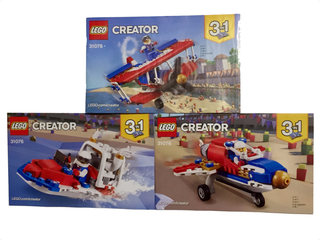 31076-Daredevil Stunt Plane - INSTRUCTIONS ONLY Instructions LEGO®