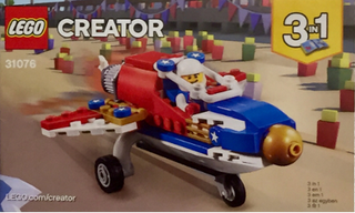 31076-Daredevil Stunt Plane - INSTRUCTIONS ONLY Instructions LEGO® Slightly Used Book 3