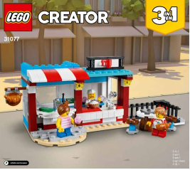 31077-Modular Sweet Surprises - INSTRUCTIONS ONLY Instructions LEGO® Slightly Used Book 3