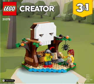 31078-Tree House Treasures - INSTRUCTIONS ONLY Instructions LEGO® Slightly Used Book 2
