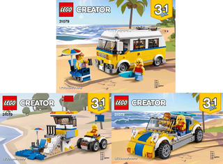 31079-Sunshine Surfer Van - INSTRUCTIONS ONLY Instructions LEGO®