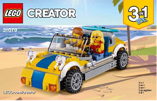 31079-Sunshine Surfer Van - INSTRUCTIONS ONLY Instructions LEGO® Slightly Used Book 3
