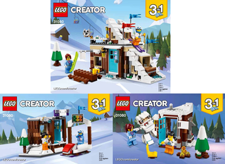 31080-Modular Winter Vacation - INSTRUCTIONS ONLY Instructions LEGO®