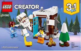 31080-Modular Winter Vacation - INSTRUCTIONS ONLY Instructions LEGO® Slightly Used Book 3