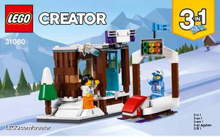 31080-Modular Winter Vacation - INSTRUCTIONS ONLY Instructions LEGO® Slightly Used Book 2