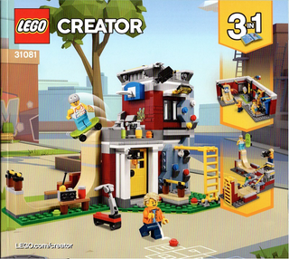 31081-Modular Skate House - INSTRUCTIONS ONLY Instructions LEGO®