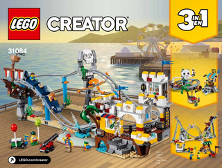 31084-Pirate Roller Coaster - INSTRUCTIONS ONLY Instructions LEGO®