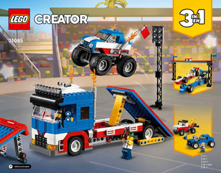 31085-Mobile Stunt Show - INSTRUCTIONS ONLY Instructions LEGO®