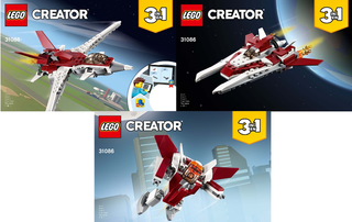 31086-Futuristic Flyer - INSTRUCTIONS ONLY Instructions LEGO®
