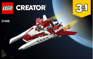 31086-Futuristic Flyer - INSTRUCTIONS ONLY Instructions LEGO® Slightly Used Book 2