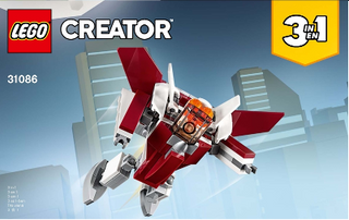 31086-Futuristic Flyer - INSTRUCTIONS ONLY Instructions LEGO® Slightly Used Book 3