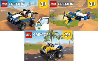 31087-Dune Buggy - INSTRUCTIONS ONLY Instructions LEGO®