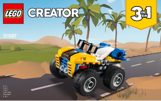 31087-Dune Buggy - INSTRUCTIONS ONLY Instructions LEGO® Slightly Used Book 3
