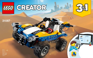 31087-Dune Buggy - INSTRUCTIONS ONLY Instructions LEGO® Slightly Used Book 1