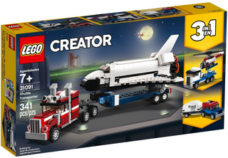 31091 - Shuttle Transporter - EMPTY BOX ONLY Empty Box LEGO®