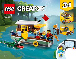 31093-Riverside Houseboat - INSTRUCTIONS ONLY Instructions LEGO®