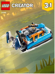 31096-Twin - Rotor Helicopter - INSTRUCTIONS ONLY Instructions LEGO® Slightly Used Book 3