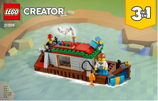 31098-Outback Cabin - INSTRUCTIONS ONLY Instructions LEGO® Slightly Used Book 3