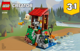 31098-Outback Cabin - INSTRUCTIONS ONLY Instructions LEGO® Slightly Used Book 2