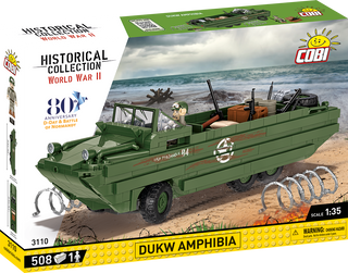 COBI Dukw Amphibia Landing Vehicle: Set #3110 Cobi Kit Cobi Toys